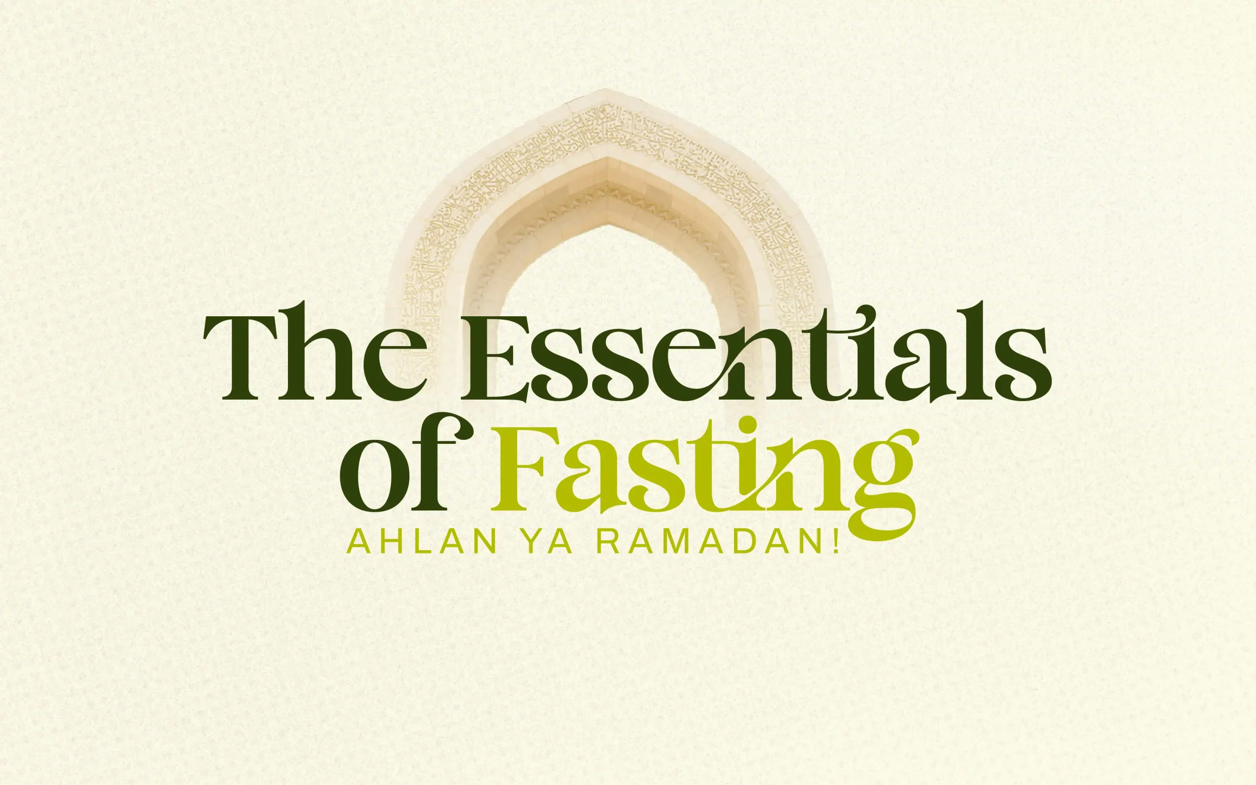 Essentials of Fasting