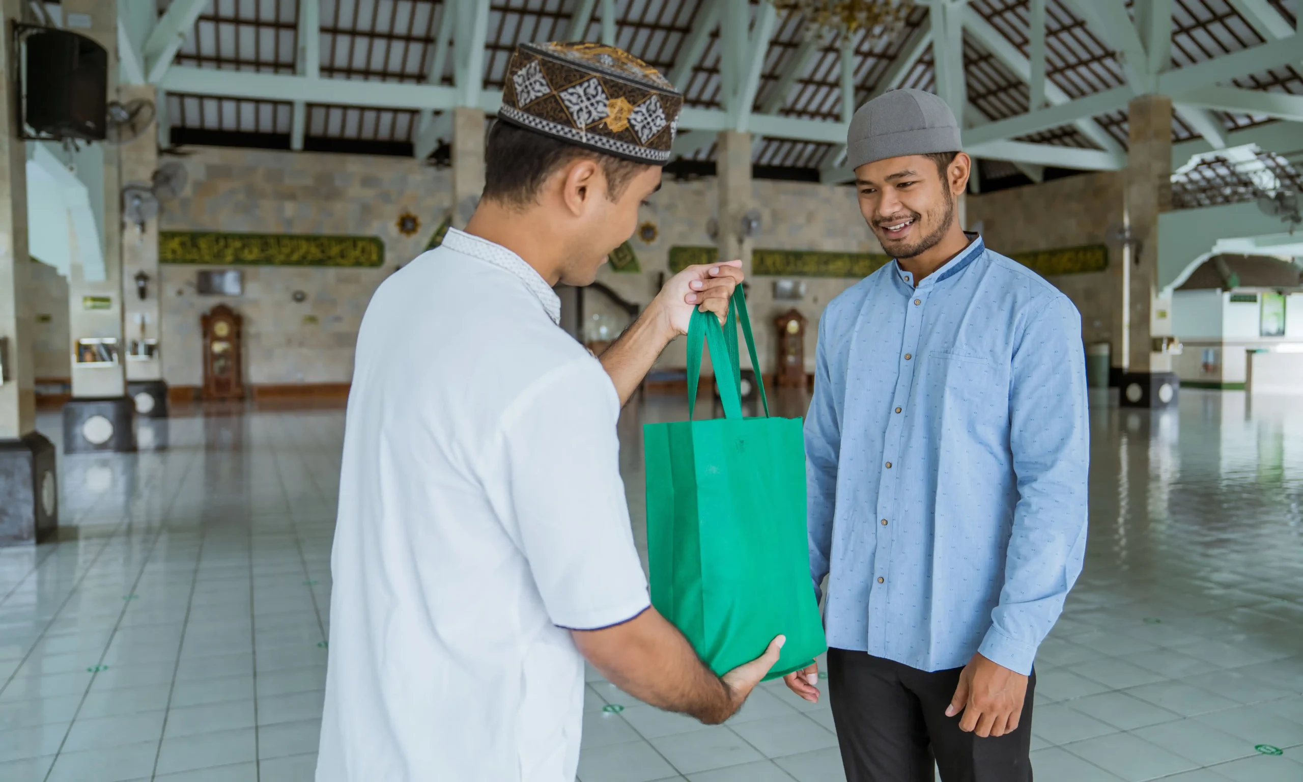 The etiquette of giving with Ikhlas or sincerity