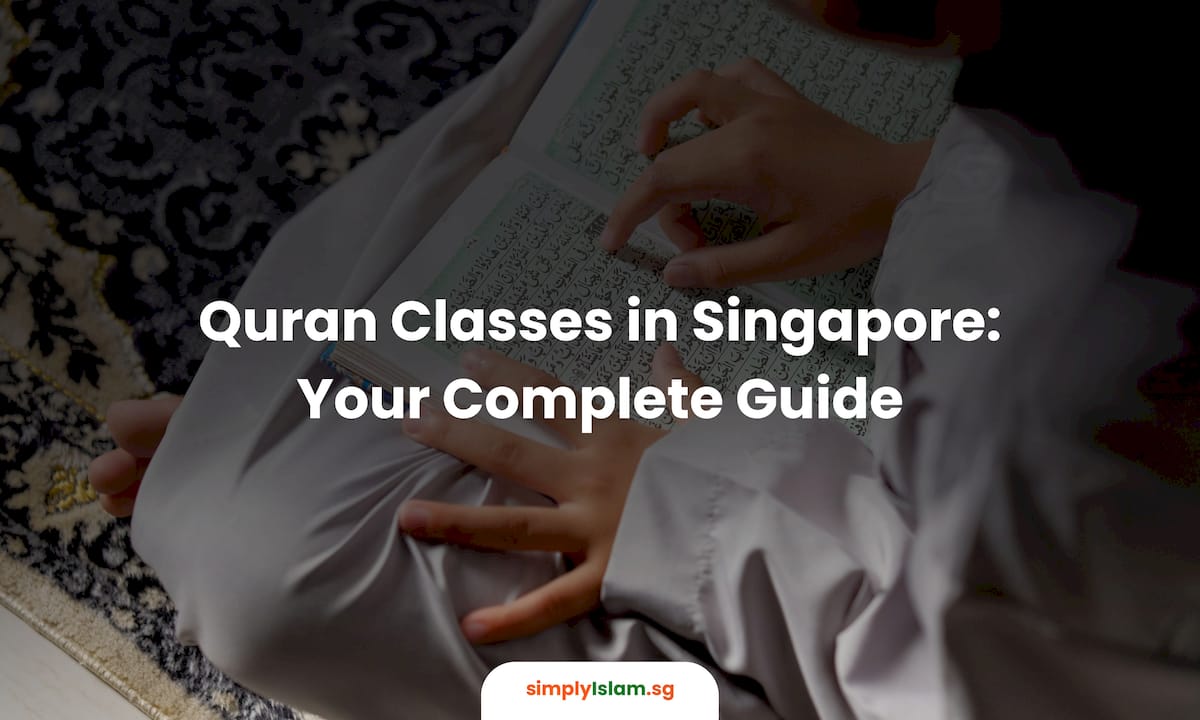 Quran instructor teaching diverse children in classroom